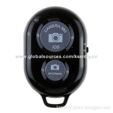 Wholesale Bluetooth remote shutter and remote control monopod for cell phone